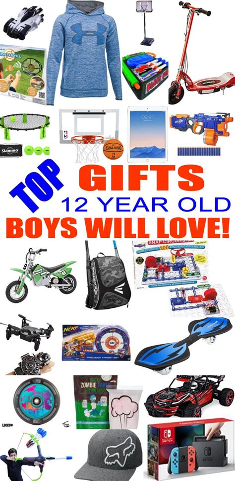 Before I go into the full <b>gift</b> guide these are the top 10 Christmas <b>gifts</b> <b>for</b> <b>12</b> <b>year</b> <b>old</b> <b>boys</b>: Personalized Gatorade bottle. . Best gifts for 12 year old boys